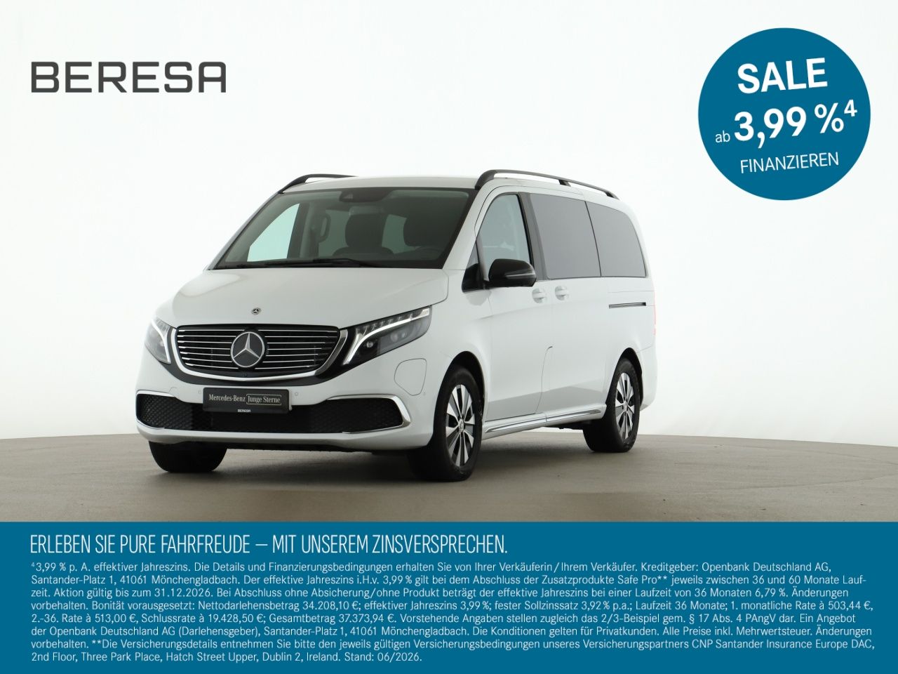 MERCEDES-BENZ EQV 250 Lang Pano 360° LED Navi