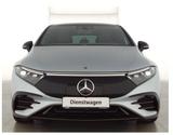 Mercedes-Benz EQS 450+ AHK,AMGLine innen+außen,8*Alu uvm. - silberne Mercedes-Benz EQS