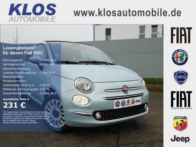 Fiat 500C 1.0 DOLCEVITA 70PS PDC APPLE CARPLAY KLIMAA