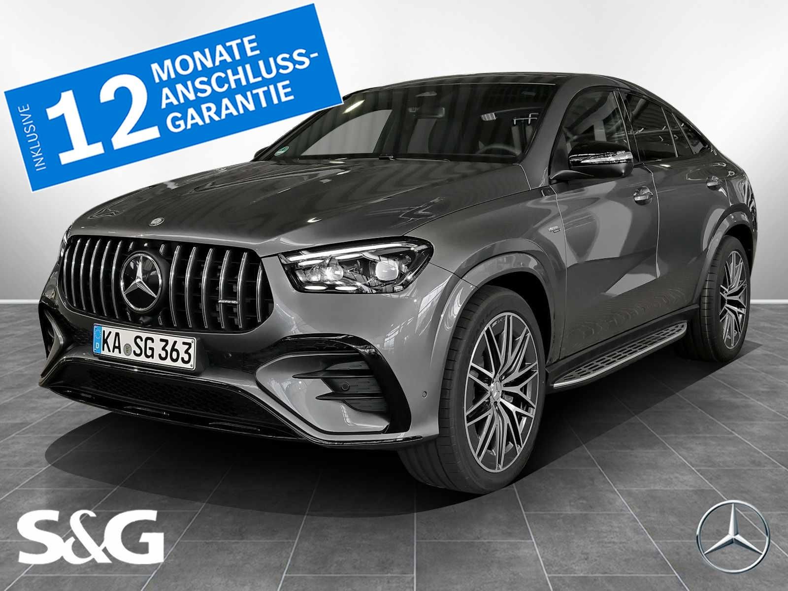 MERCEDES-BENZ GLE 53 AMG 4M+Coupé AMG MBUX+360°+M-LED+AHK+Pano