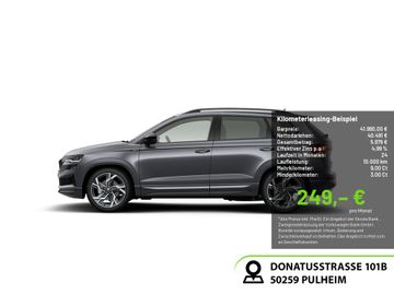 Skoda Leasingangebot: Skoda Karoq 2.0 TSI Sportline 4x4 NAVI MATRIX-LED AHK