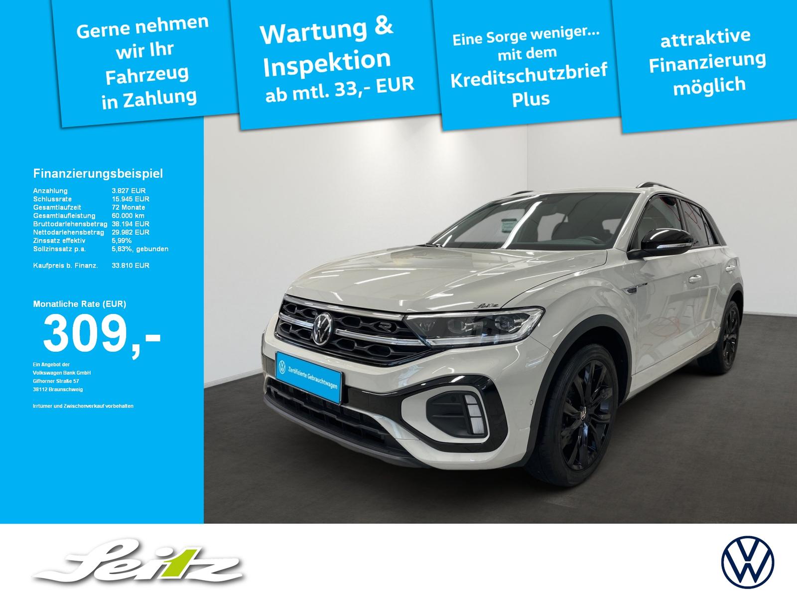 Volkswagen T-Roc 2.0 TSI 4M R-Line *AHK*MATRIX*KAMERA*SITZH