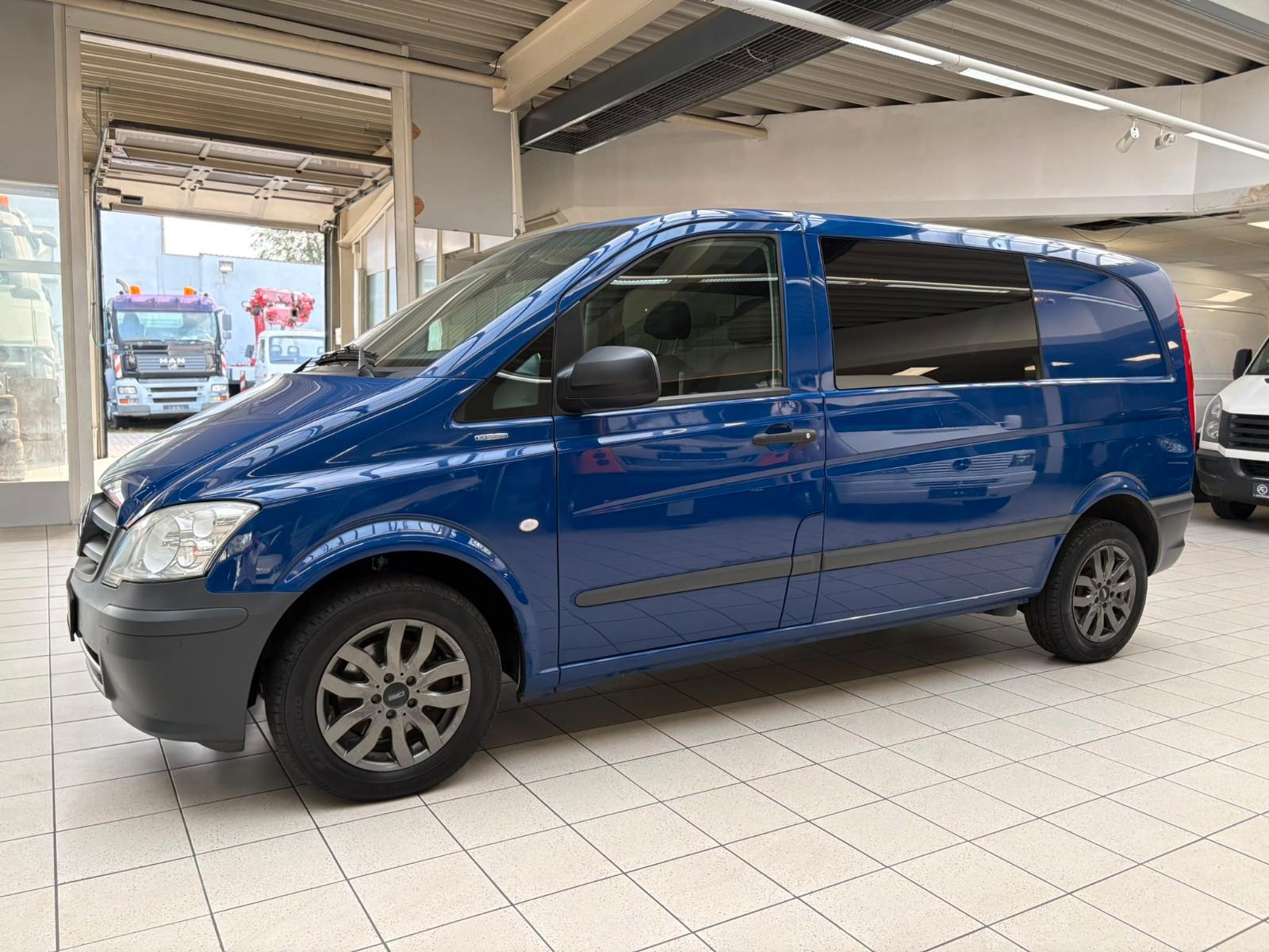 MERCEDES-BENZ VITO 113 CDI 136ch MIXTO 5 PLACES - GPS - ATTELAGE - RADARS DE STATIONNEMENT AVANT/ARRIÈRE - CLIMATISATION - CHAUFFAGE AUXILIAIRE