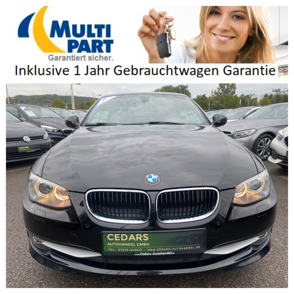 BMW 318i Cabrio Xenon Leder Sitzheizung Einparkhilfe