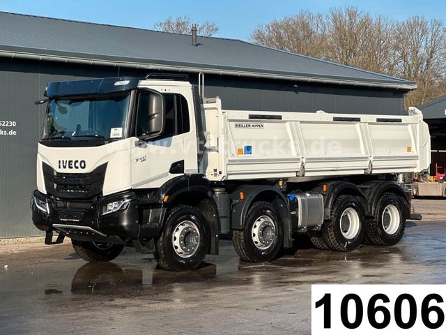 Iveco X-Way 480 8x4 MEILLER Dreiseitenkipper *NEU*