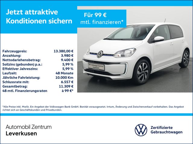 Volkswagen e-up! Active PORT NAVI KAM SHZ PDC KLIMA