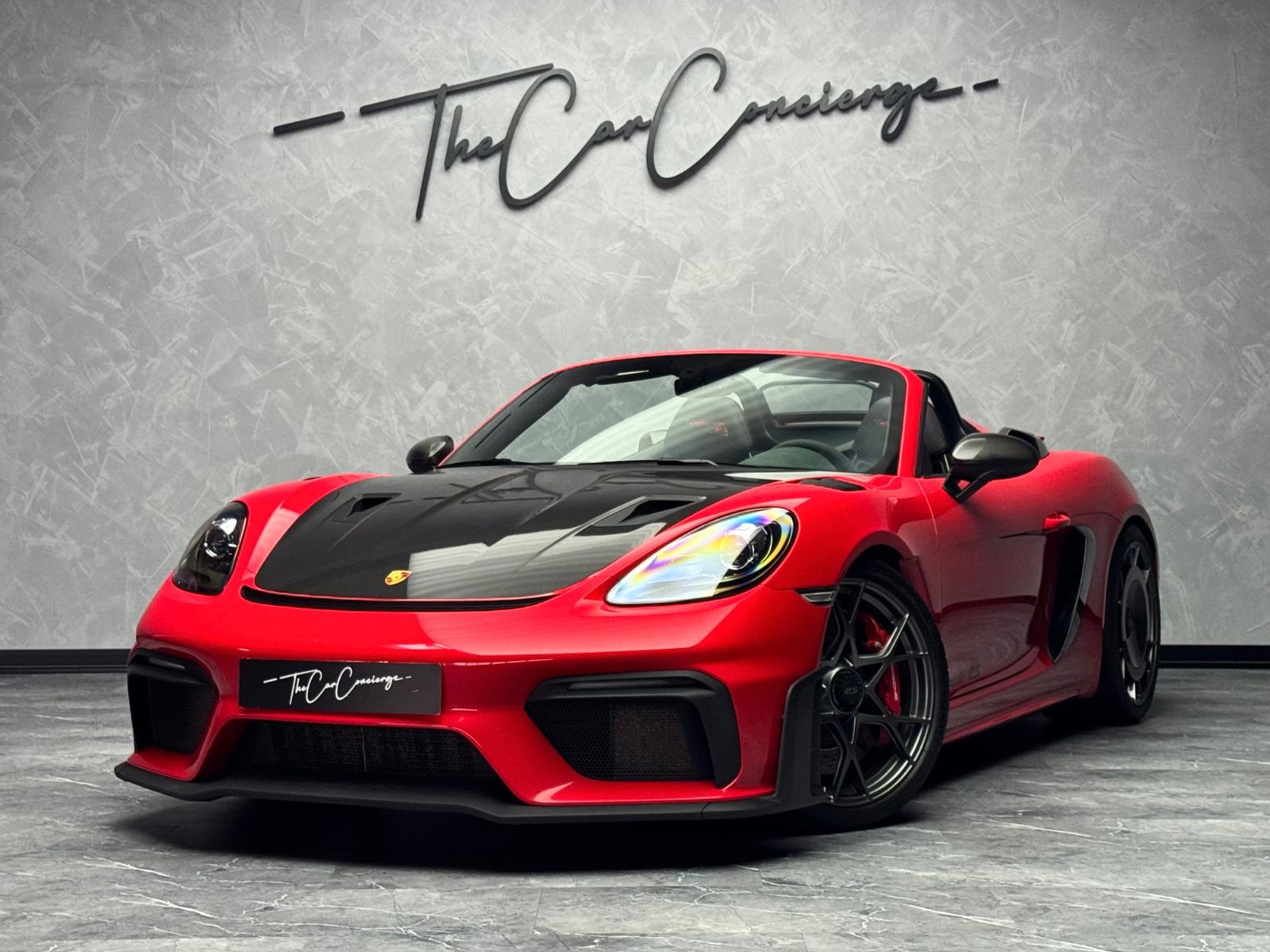 Porsche 718 Boxster Spyder RS I WEISSACH PAKET I LIFT