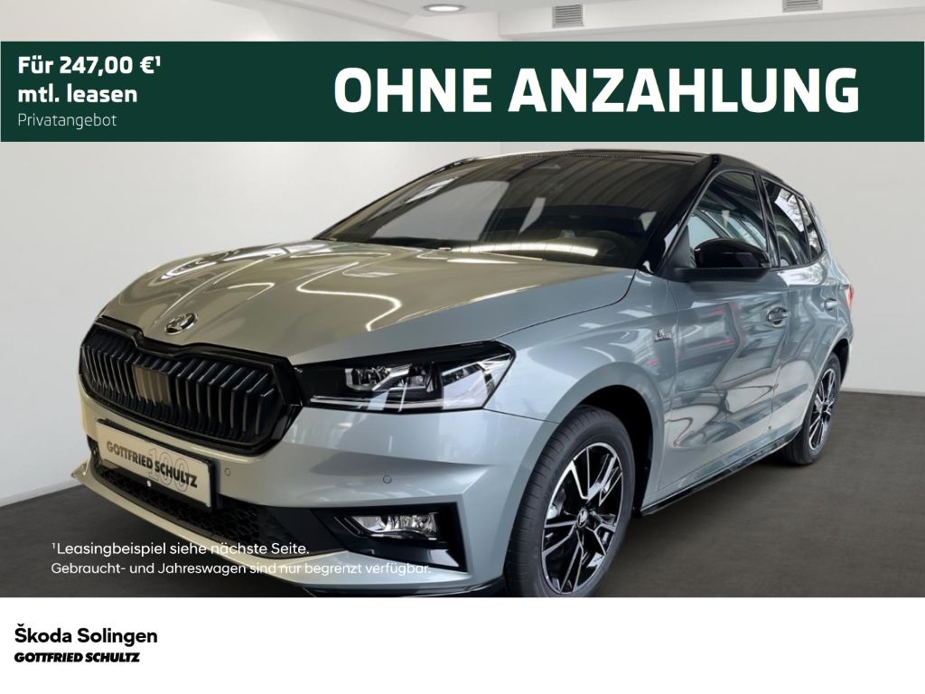 Fabia 1.0 TSI DSG Monte Carlo Rückfahrkamera Nav
