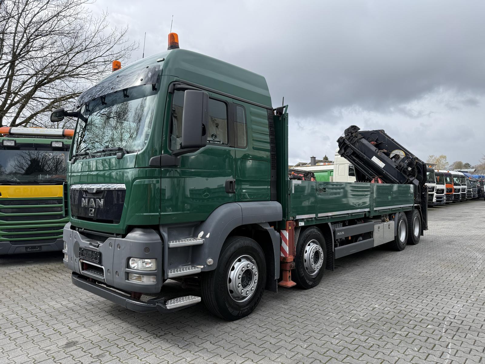 MAN TGS 35.480 8X4 Kran MKG 591 bis 24 Meter