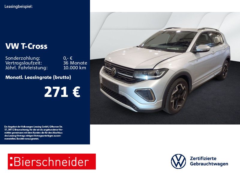 Volkswagen T-Cross 1.5 TSI DSG R-Line AHK MATRIX NAVI CAM 1