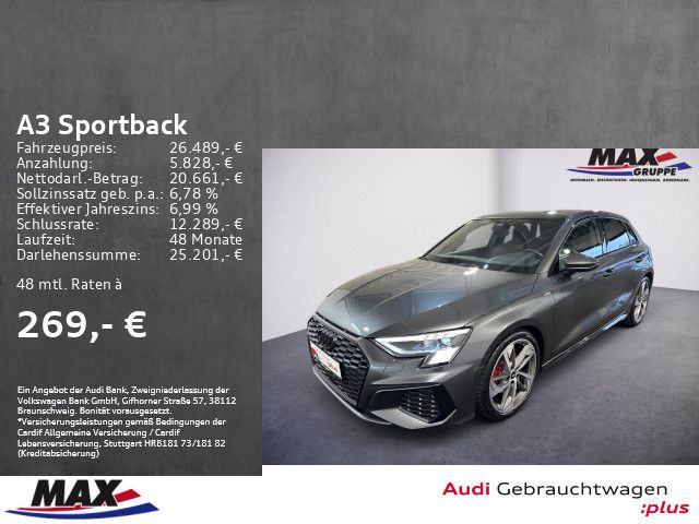 Audi A3 Sportback 35 TFSI S LINE MATRIX+NAVI+PANO+AHK