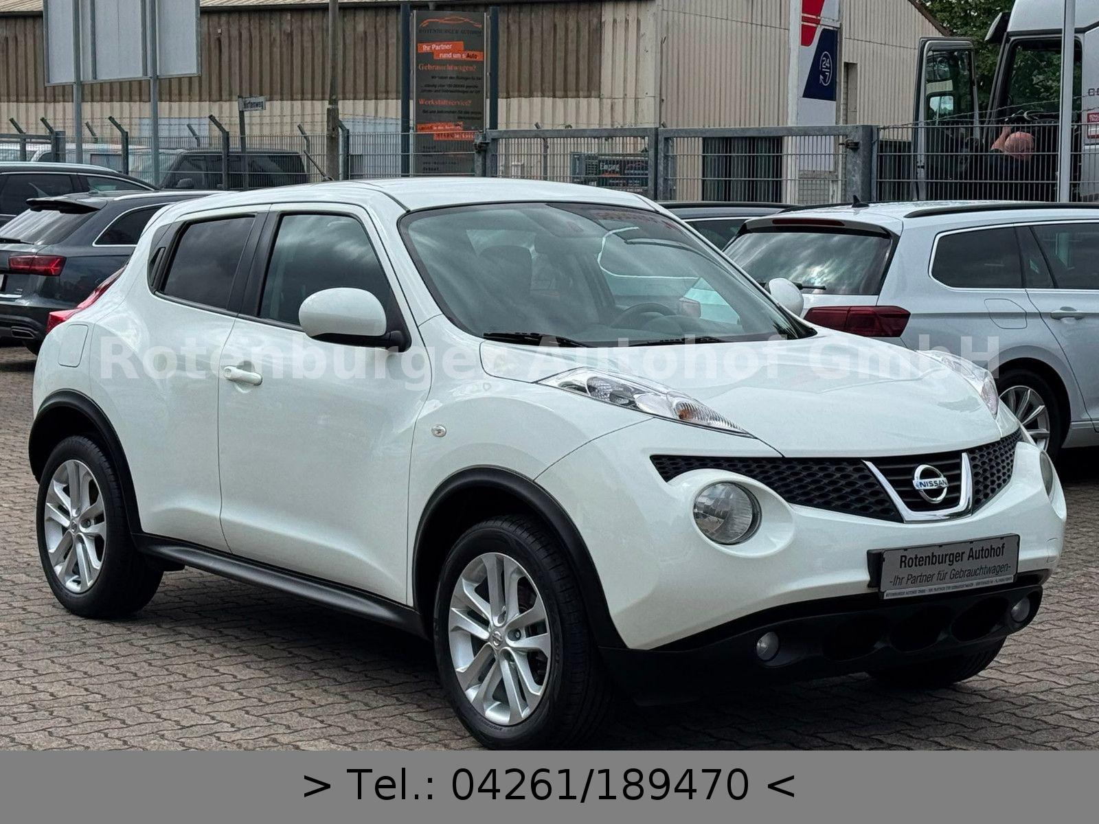 Nissan Juke 1.6*ACENTA*NAVI*CAM*KLIMAAUTOMATIK*TÜV NEU