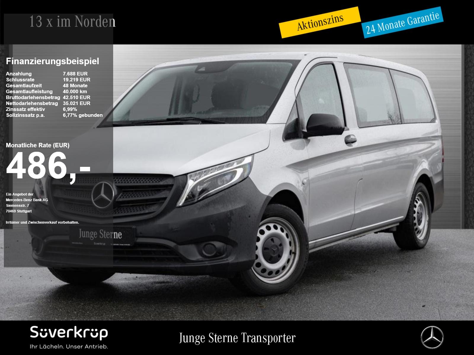 Mercedes-Benz Vito 119 TOURER PRO LED STANDH 8SITZER SPUR SPUR