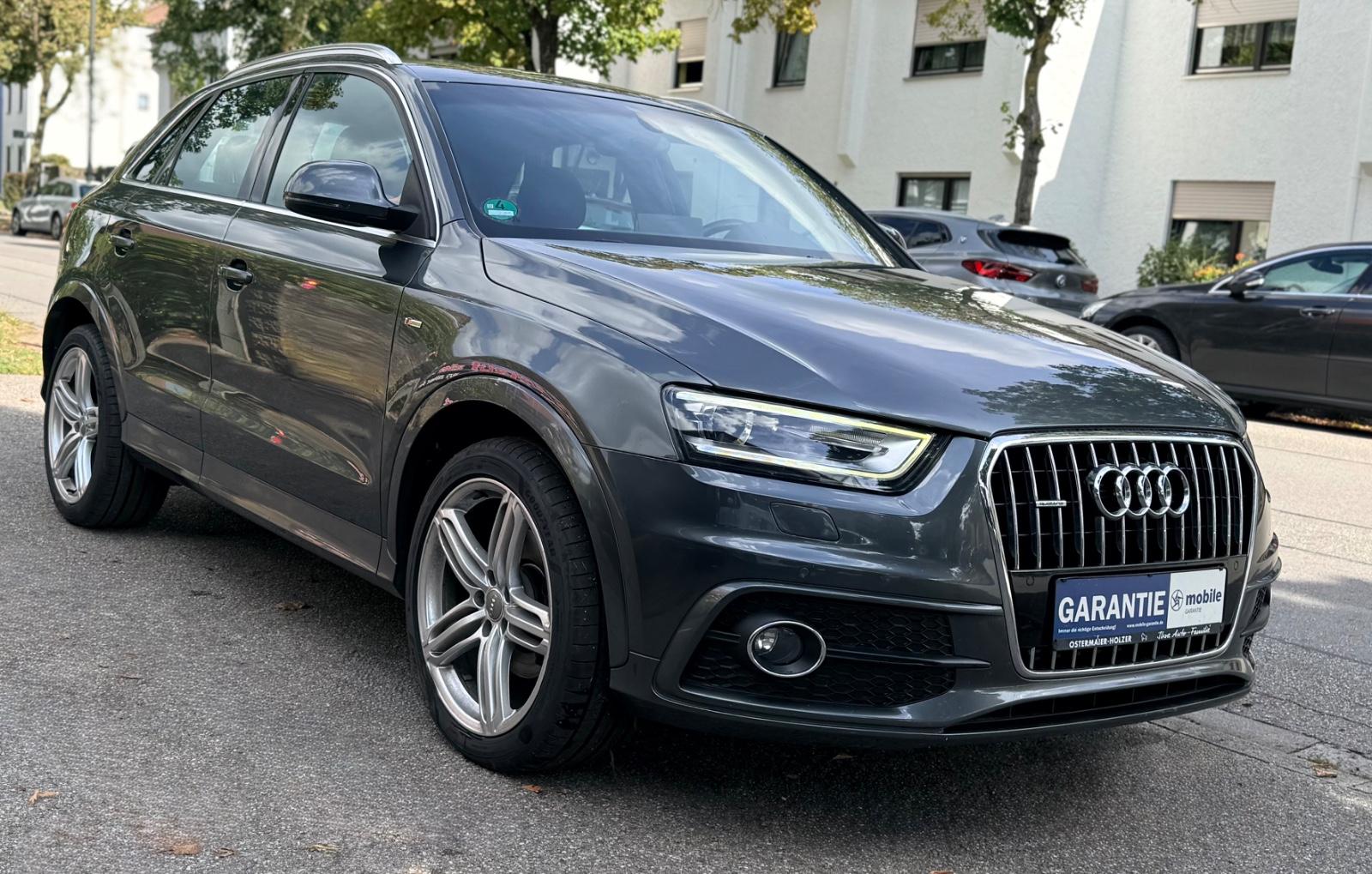 Audi Q3 2.0TDI quattro S-Line Sport Plus/AHK/Garantie