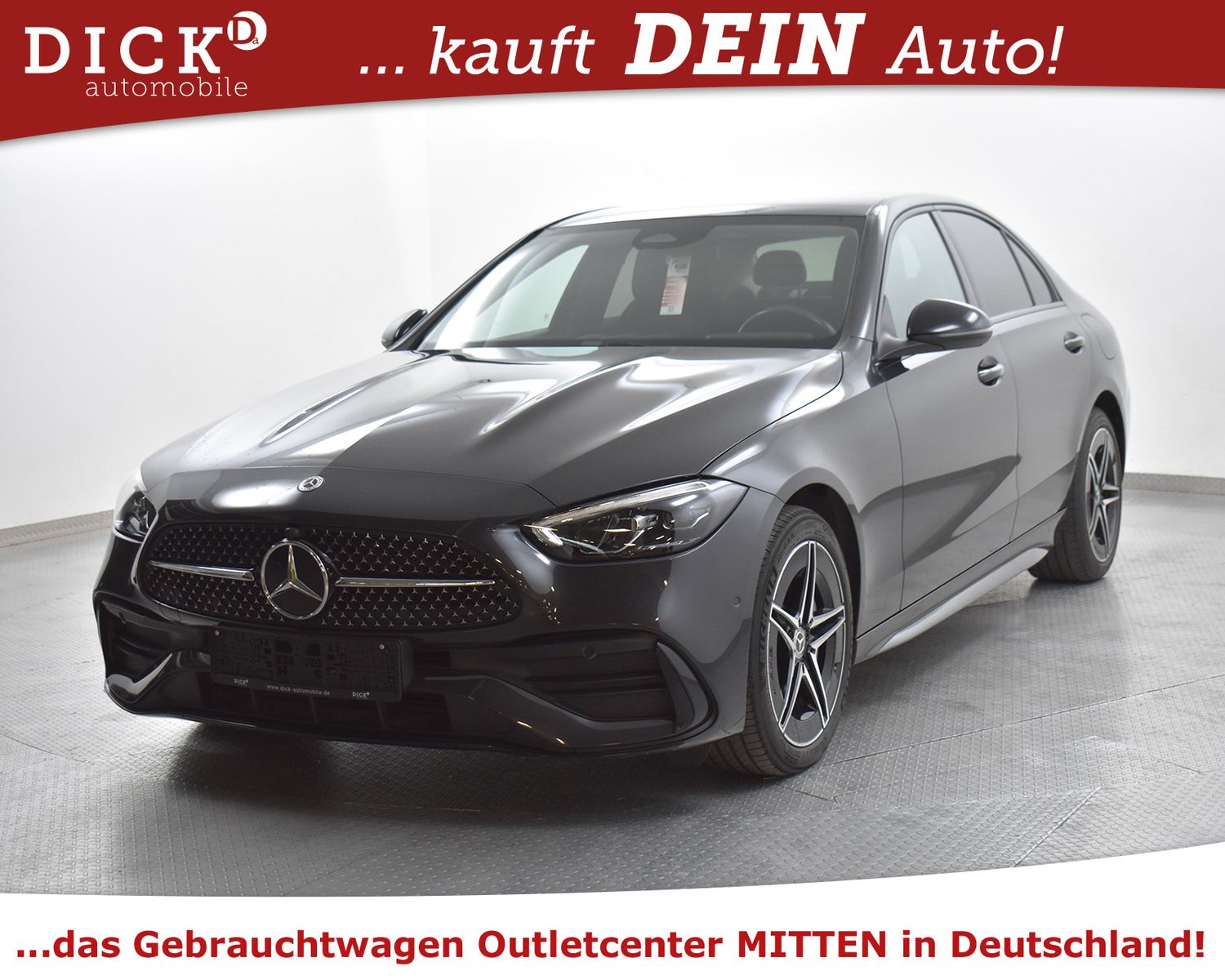 MERCEDES-BENZ C300e 2X AMG Line NIGHT+STDHZ+KAMER+LED+TEMP+18" - Image 4