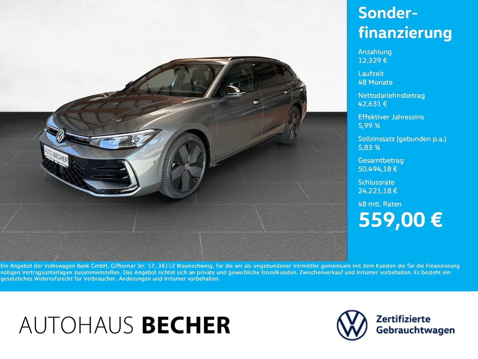 Volkswagen Passat Variant R Line 2.0 TDI 4MOTION DSG AHK foto 1
