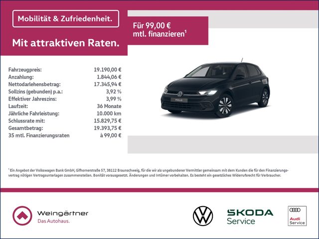 Polo 1.0 TSI GOAL, Navi, ACC, Sithzg, PDC