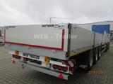 Web-Trailer Bordwand-Sattelauflieger Baustoff Hartholzboden - Sattelauflieger