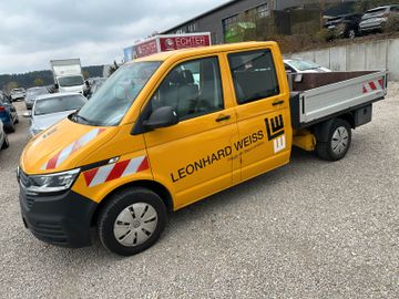 Volkswagen T6 Transporter *DokaPritsche*LED*6 Sitzer*AHK*