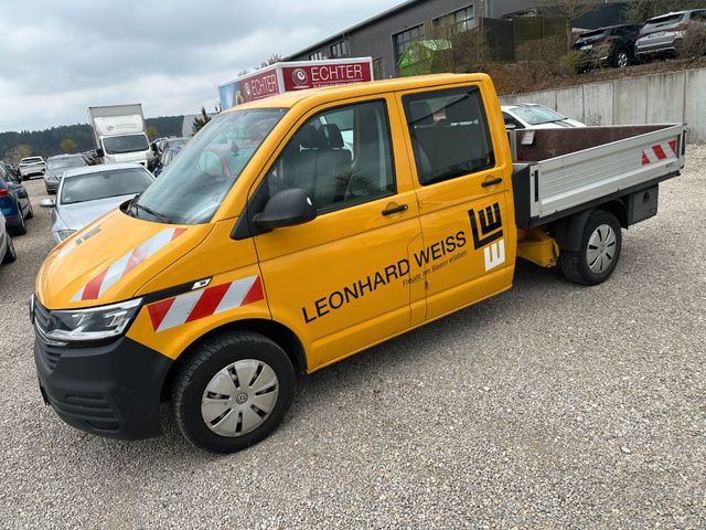 Volkswagen T6 Transporter *DokaPritsche*LED*6 Sitzer*AHK*