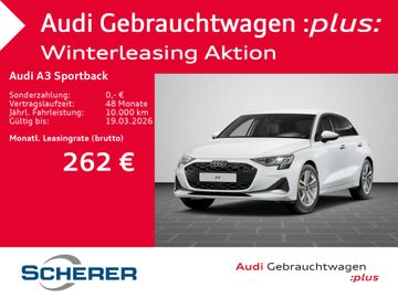 Audi Leasingangebot: Audi A3 Sportback advanced 35 TFSI KAMERA ACC INTERFA