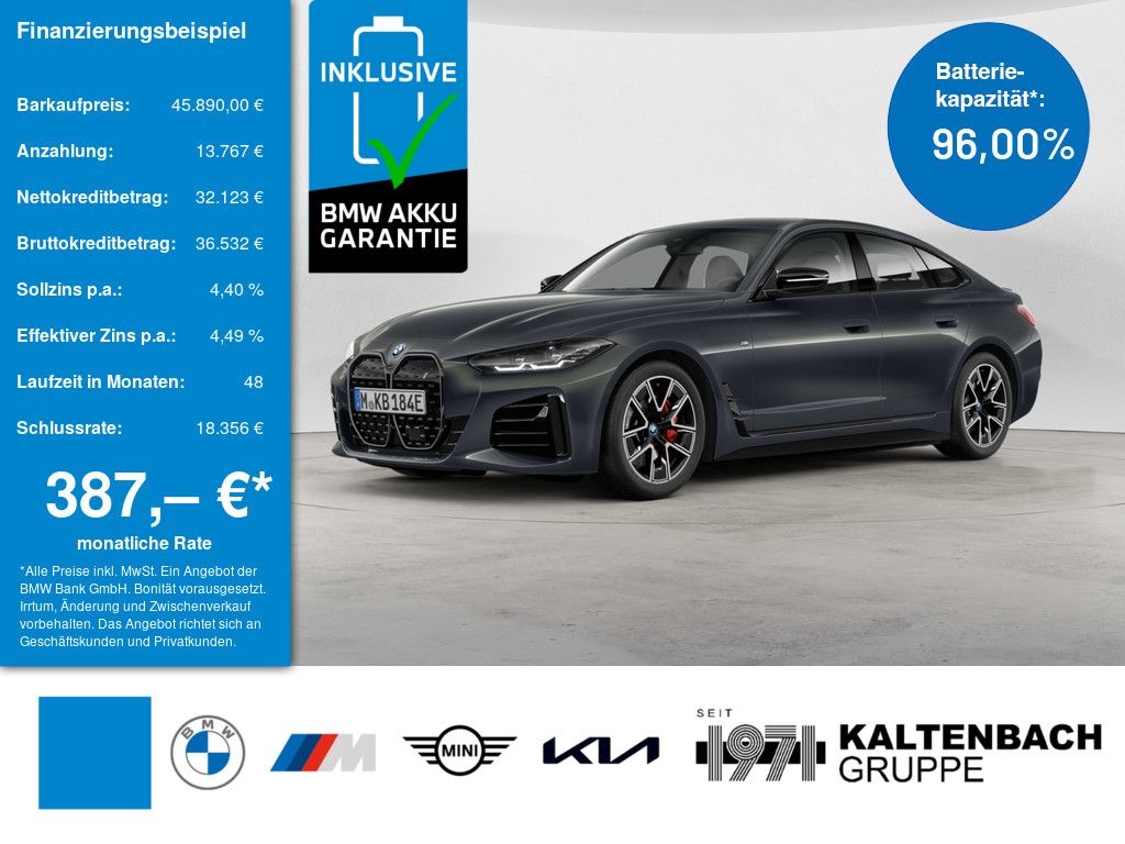 BMW i4 Gran Coupe 35 eDrive M-Sport Pro LED NAVI H K foto 1
