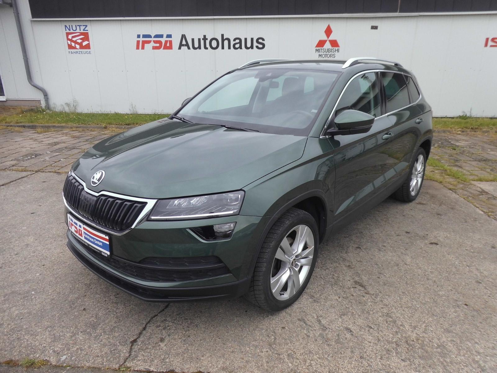 Skoda Karoq 1.6 TDI DSG Style, Voll, Leder, Navi, AHK