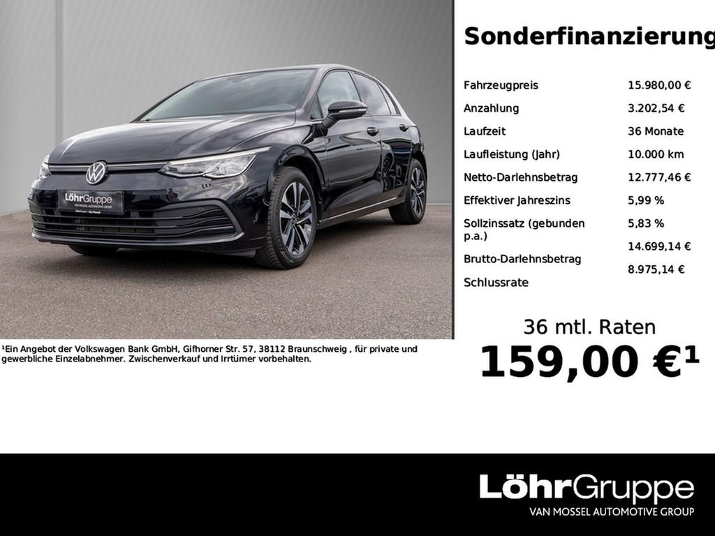 Volkswagen Golf VIII 1.0 TSI United AHK, Harman Kardon