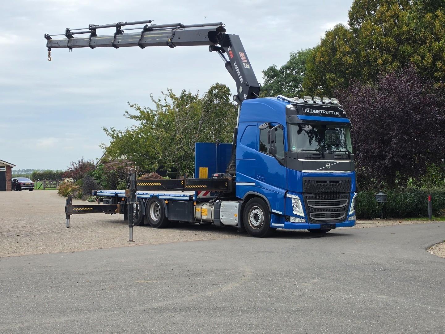 Volvo FH540 6x2!! KRANFAHRZEUG/HIAB 55tm! TOP!