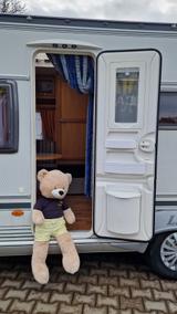 LMC 555K Einzelbetten Fahrradrträger - Wohnwagen Ei