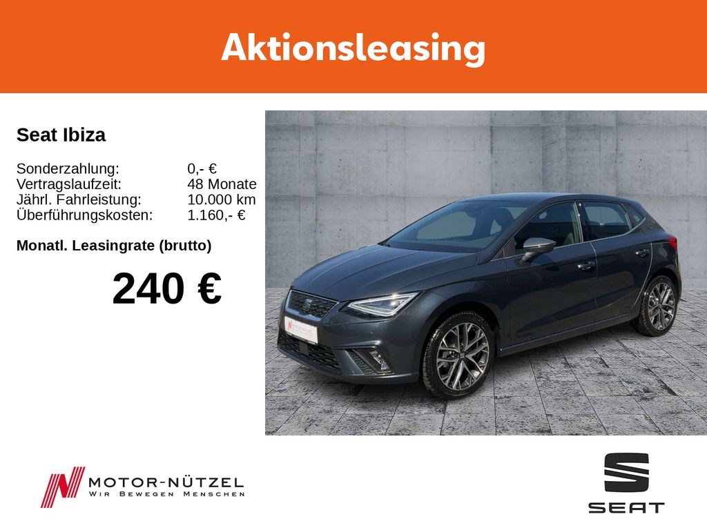 Seat Ibiza Xcellence 110PS/ LED/ SHZ/ NAVI/ Dinamica