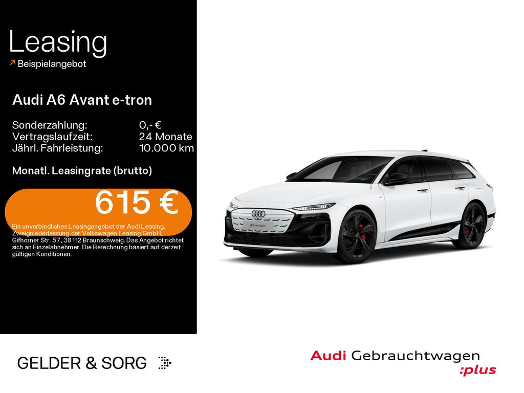 Audi A6 Avant e-tron performance S line 643km/WLTP*