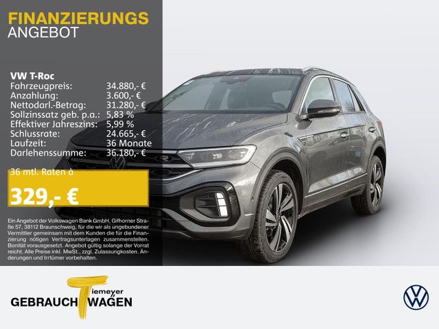 Volkswagen T-Roc 1.5 TSI DSG R-LINE LM18 ACC IQ.DRIVE KAMER