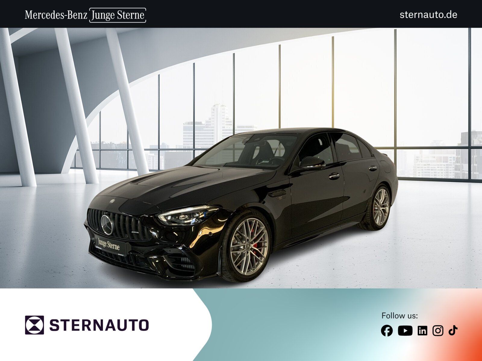 Mercedes-Benz C 63 S E PERF AHK Burm Sitzklima Perfo.Sitz HUD