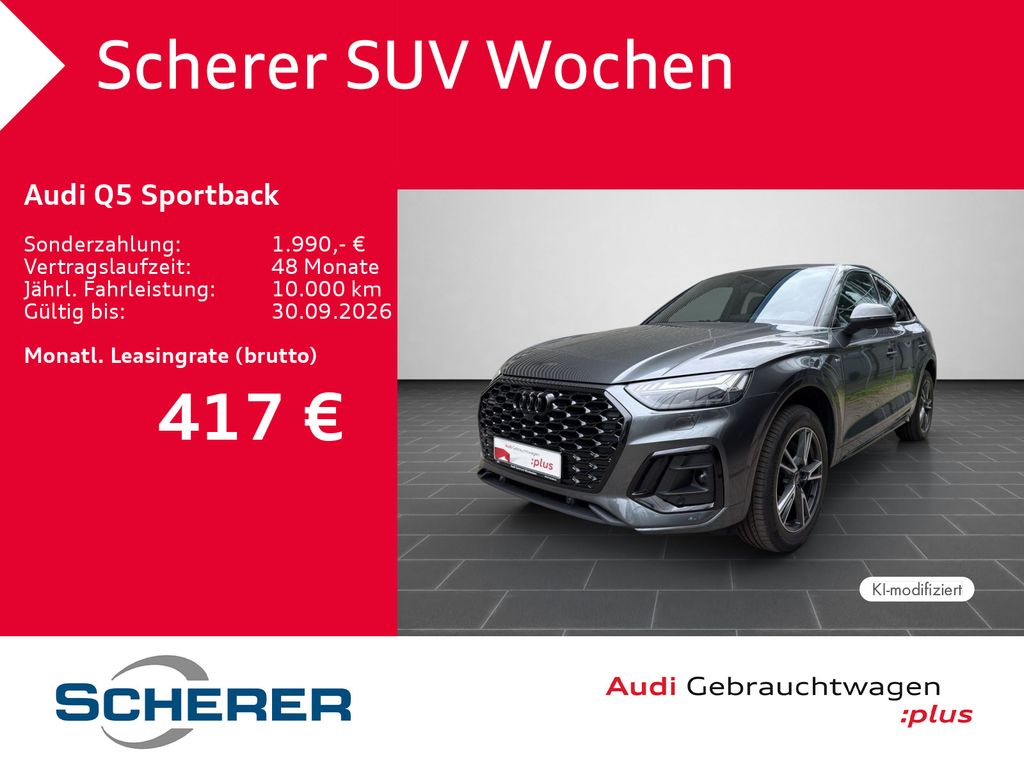 Audi Q5 Sportback S line business 50 TDI quattro 210(