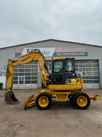 Komatsu PW98 MR-6 **BJ 2008 *10550H/Alle Leitungen /SW