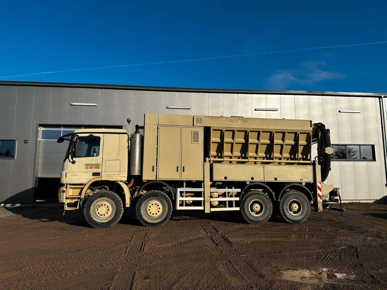 Mercedes-Benz Actros 4141 8x8 RSP Saugbagger