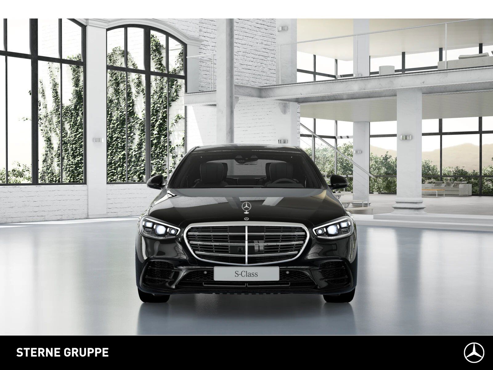 Mercedes-Benz S 580 e lang AMG NIGHT Pano HUD RemotePark Burme foto 8
