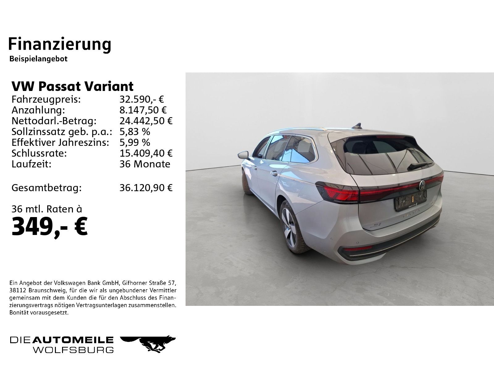 Volkswagen Passat Variant 1.5eTSI Hybrid DSG Business NAVI/ imagem 2