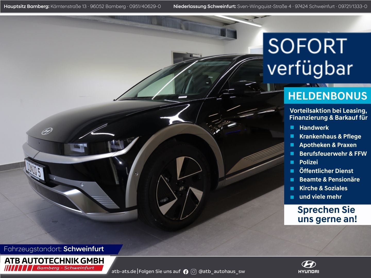Hyundai IONIQ 5 UNIQ 84 kWh 2WD (229 PS) UNIQ Park-Paket