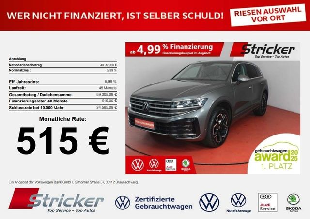 VW Touareg Elegance 3.0TDI 515,-ohne Anzahlung AHK