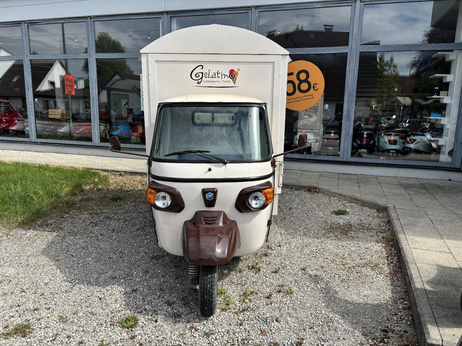 Piaggio Eis APE voll Ausgestattet