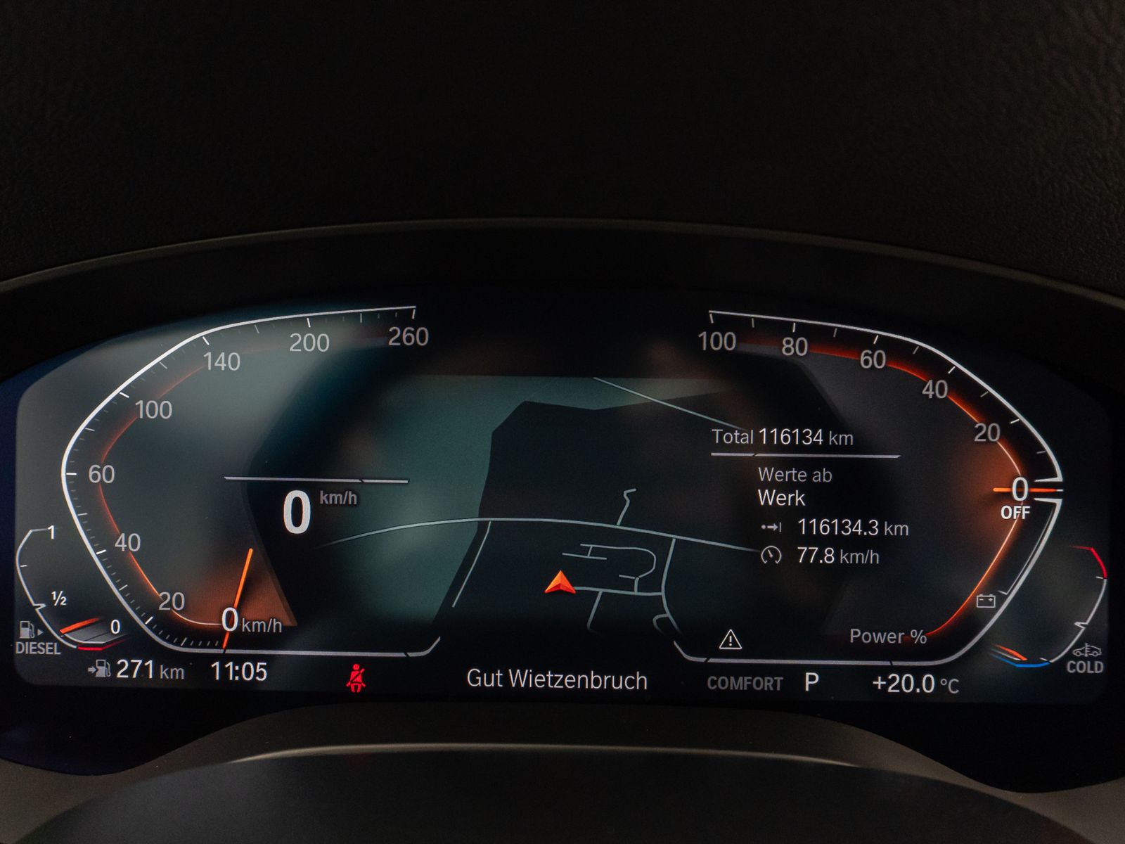 Fahrzeugabbildung BMW 520d Kamera HiFi HUD DAB WLAN Komfort Alarm AHK