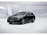 Mercedes-Benz C 200 4MATIC T AMG-LINE COMAND PANORAMA KAMERA - mit Benzin-Antrieb: Grün, Vollleder, Kombi
