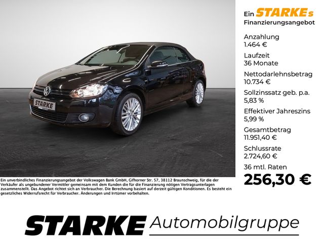 Volkswagen Golf Cabriolet 1.2 TSI Cup  AHK PDC LM Tempo Kli