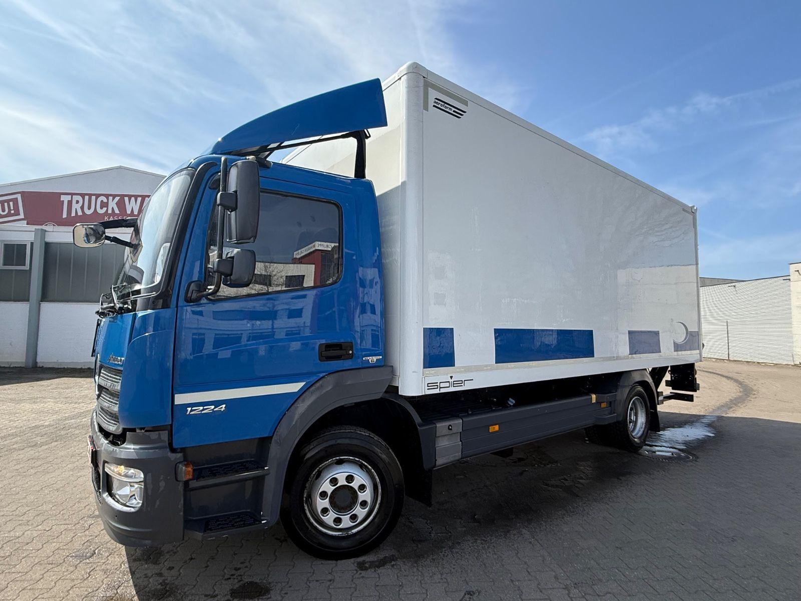 Mercedes-Benz  1224LAtego Klima, Koffer 5.2m LBW1.5to