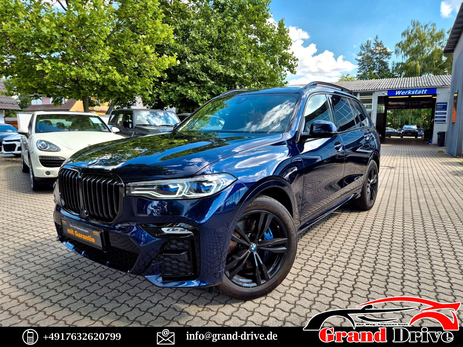 BMW X7 2022, 3.0 benzīns, Automāts, SUV/Apvidus, Zils — Latvijā