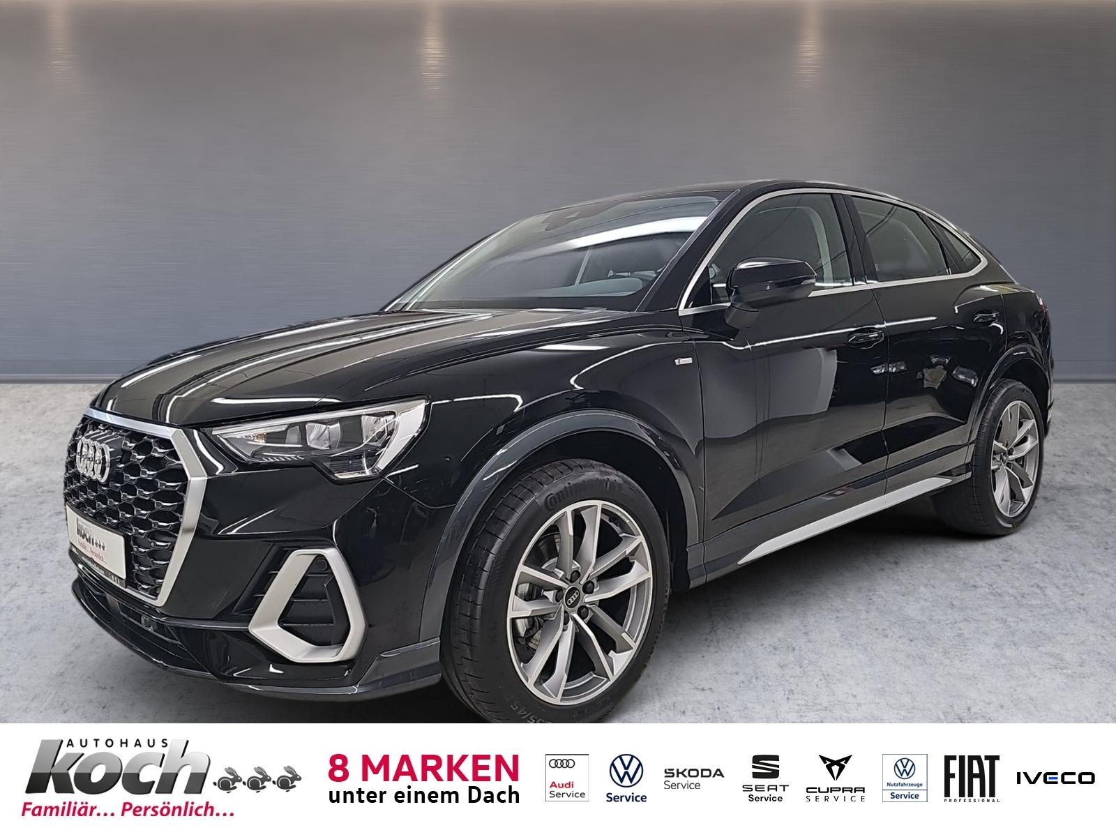 Audi Q3 Sportback S line 1,5 TFSI S-TR LED EL-HK APS+