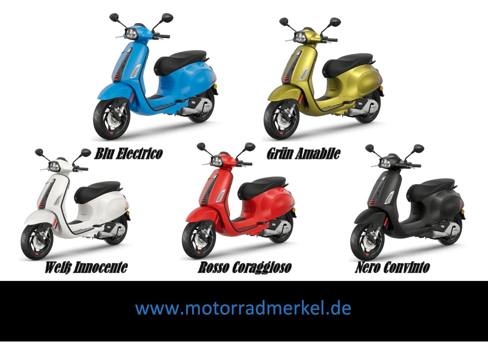 Vespa Sprint Sport-125  E5+ Deut.Mod. 2025 inkl.4J.GA