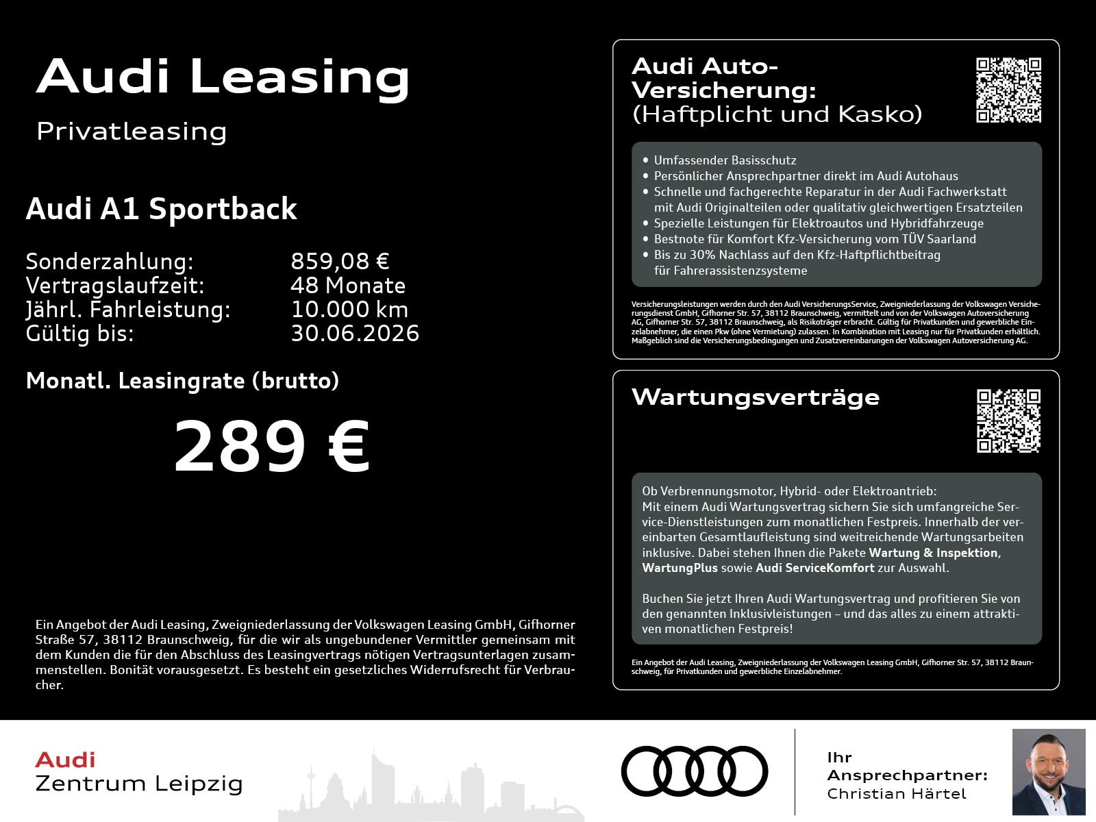 Audi A1 Sportback advanced 30 TFSI LED*Sportsitze*16*